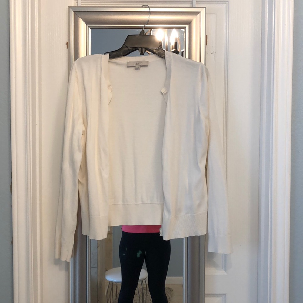 Ann Taylor cardigan size large